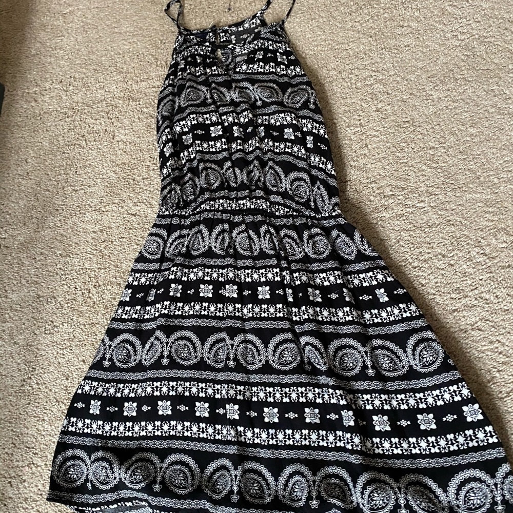 Black and white Aero dress